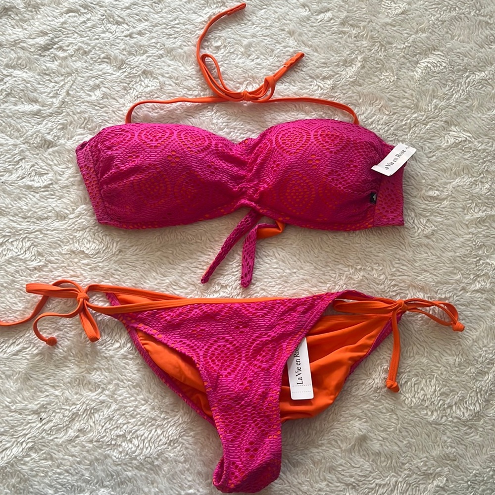 NWT La Vie en Rose bikini